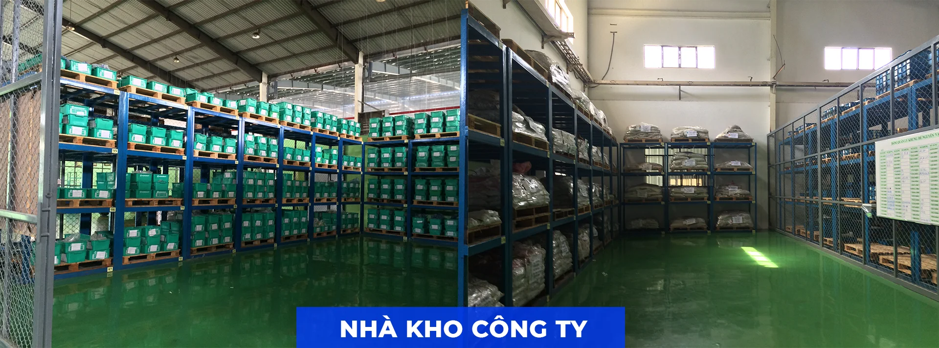 Kho thành phẩm Cơ Khí Hồng Đạt